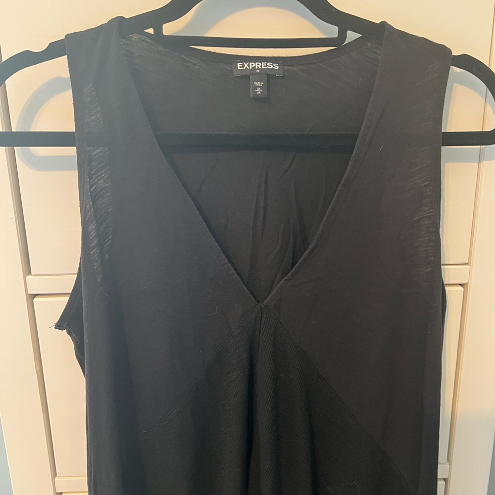 Express Elegant Black Top